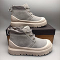 Light Grey Casual Shoes | High-Top Street Style – In Stock