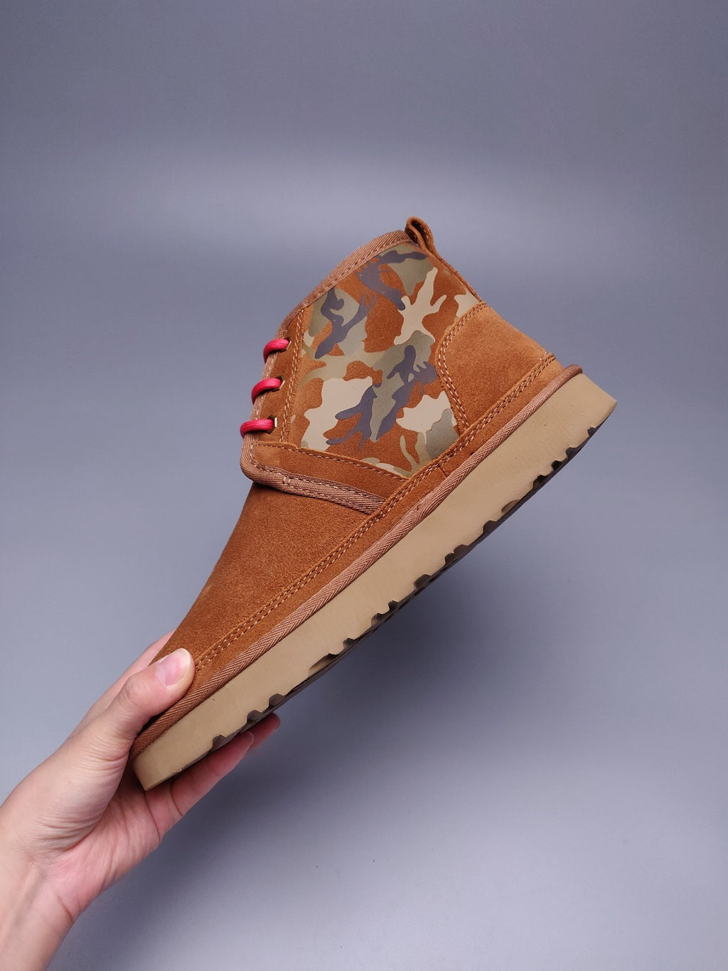 Chestnut Men's Shoes | Colorblock Camo Style – In Stock
