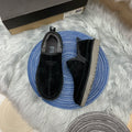 Men's Black Slip-On Low-Top Sneakers | Easy Everyday Style – In Stock