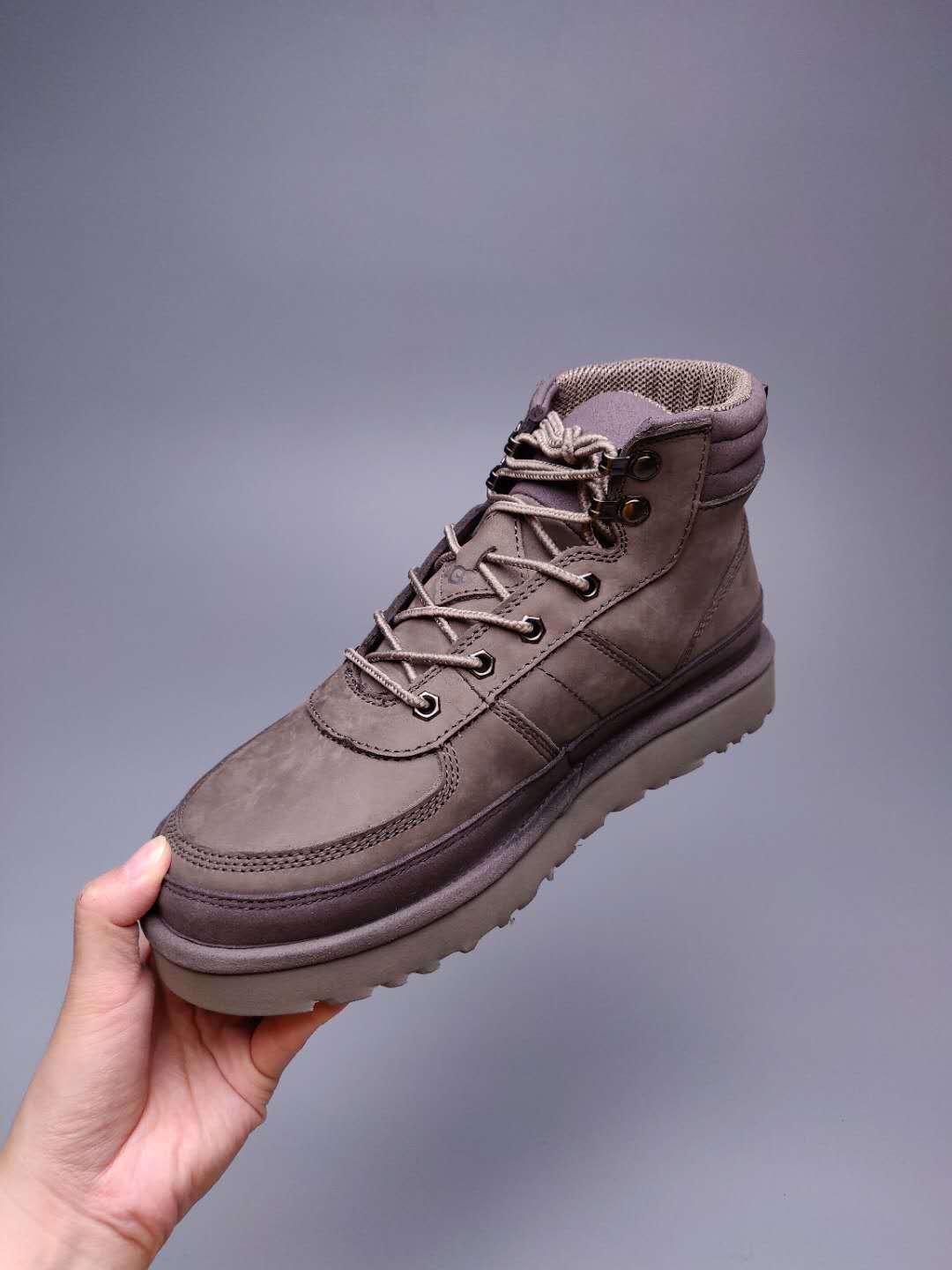 Men's Grey Lace-Up Casual Sneakers | Everyday Style – In Stock