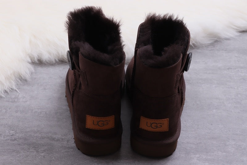 Coffee Brown Women's Mini Bailey Button II Boots | 2.0 Style