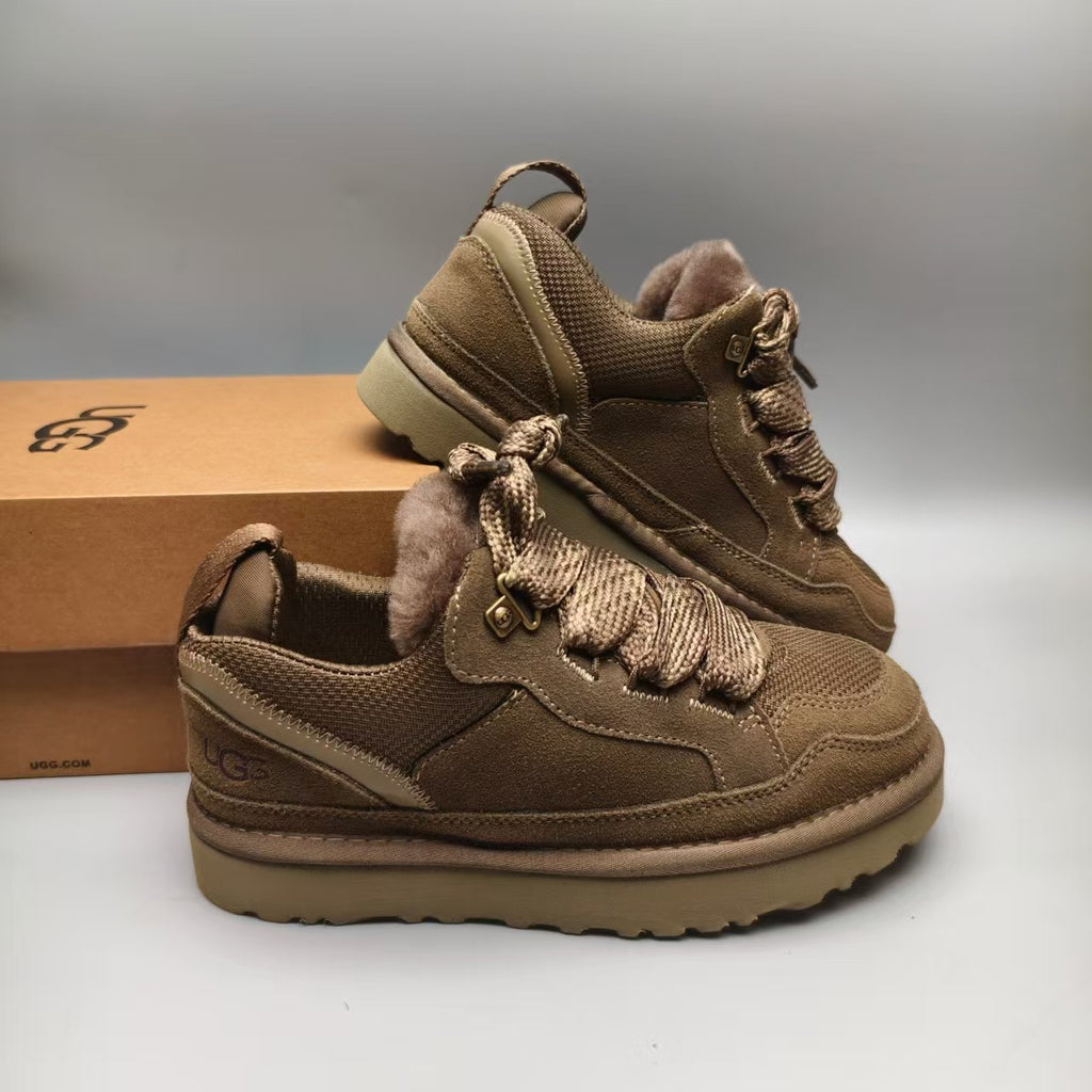 Walnut Unisex Casual Sneakers | Mesh Design – In Stock