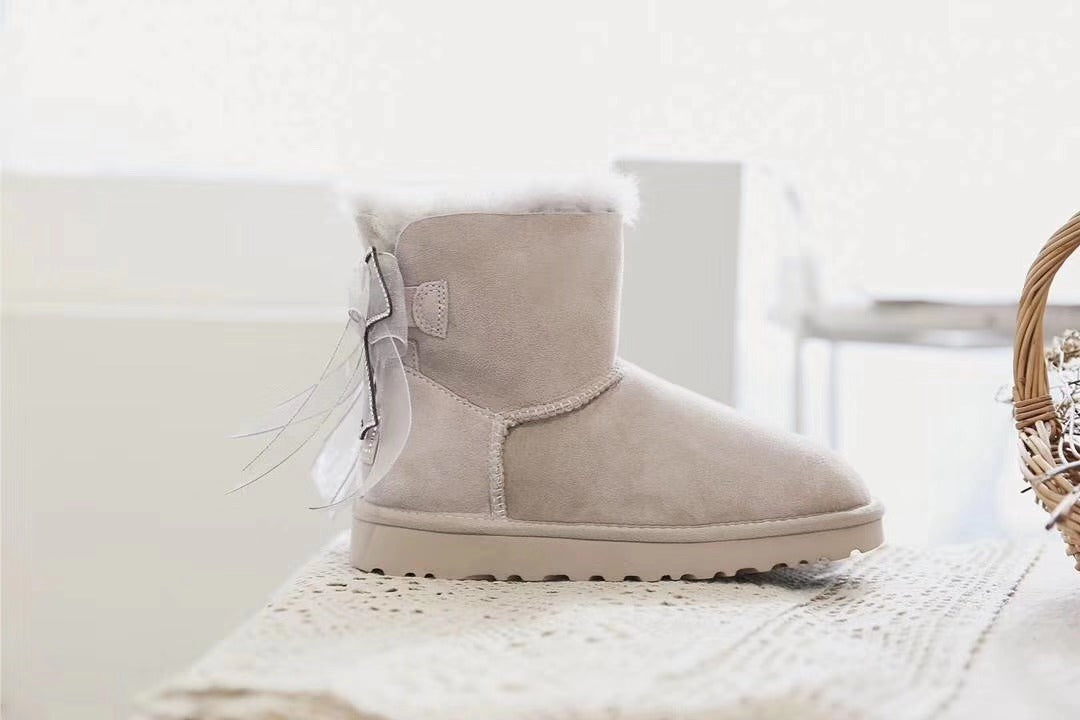 Diamond Grey Snow Boots | Three-Way Styling – Model 6503