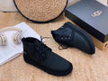 Black Neum Zip-Up Shoes | Upgraded Edition