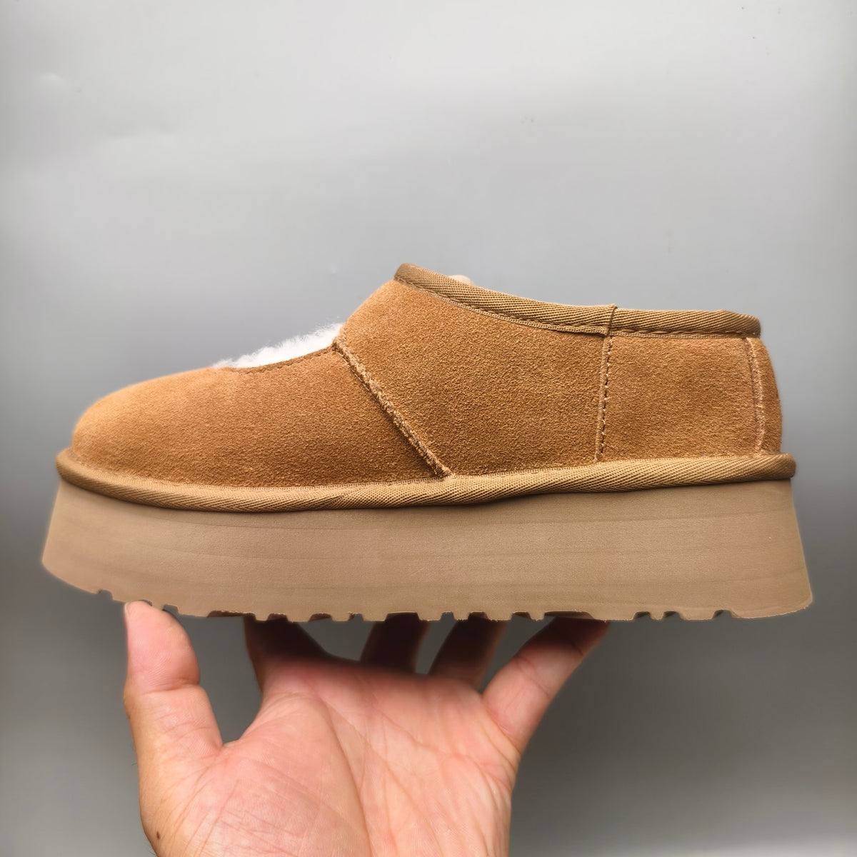 Chestnut Mary Jane Shoes | Chunky Platform Style – In Stock