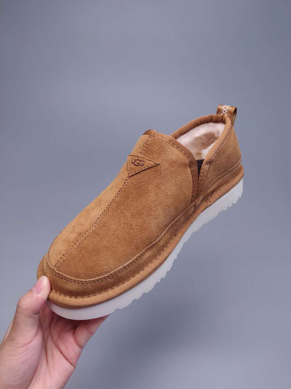 Men's Chestnut Slip-On Low-Top Sneakers | Easy Everyday Style – In Stock