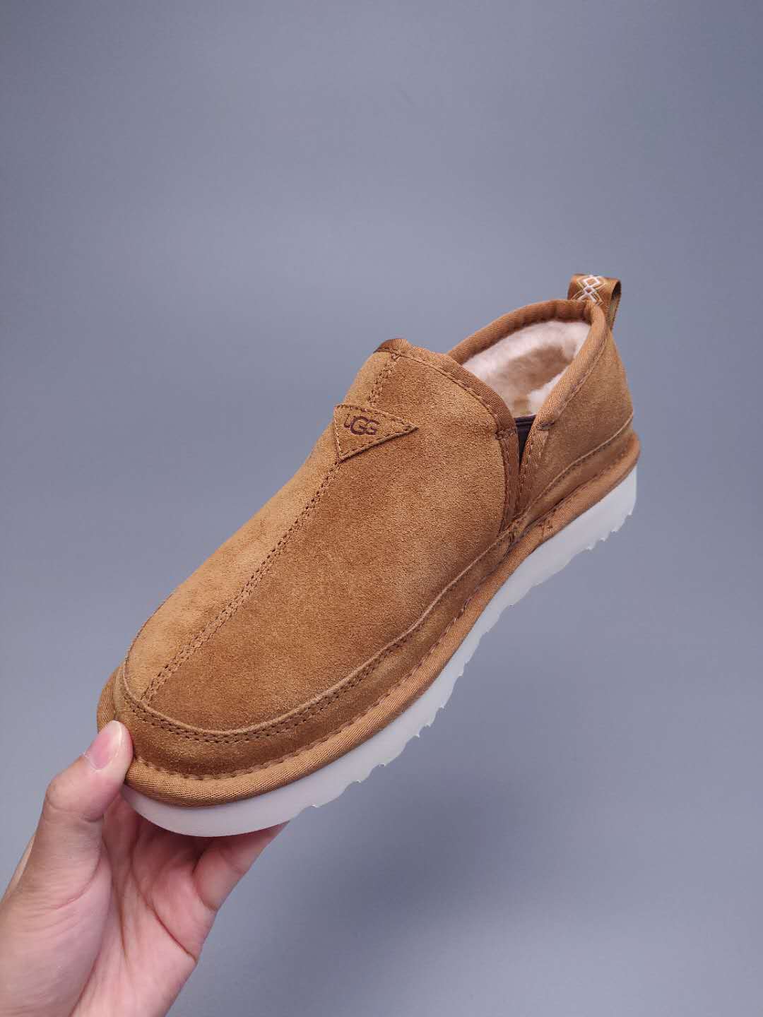 Men's Chestnut Slip-On Low-Top Sneakers | Easy Everyday Style – In Stock