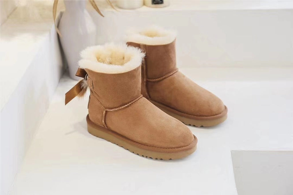 Chestnut Brown Snow Boots | Three-Way Styling – Model 6503
