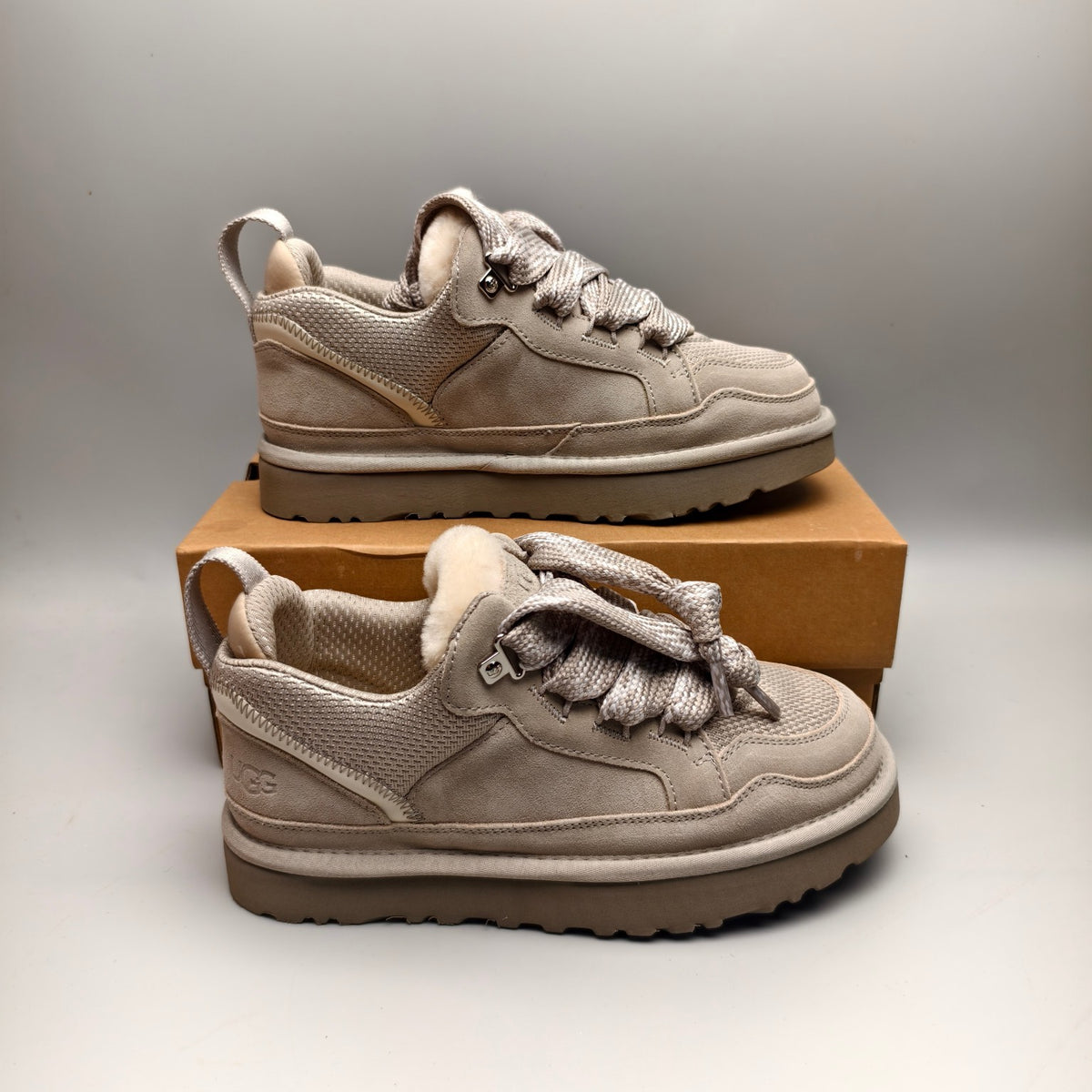 Grey Unisex Casual Sneakers | Mesh Design – In Stock
