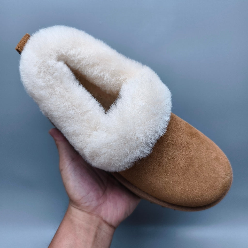Chestnut Casual Shoes | Chunky Platform Style – In Stock