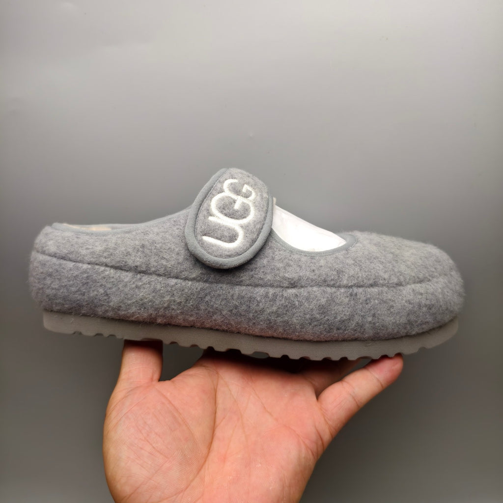 Grey Mary Jane Casual Shoes | Ultra-Light Design – In Stock